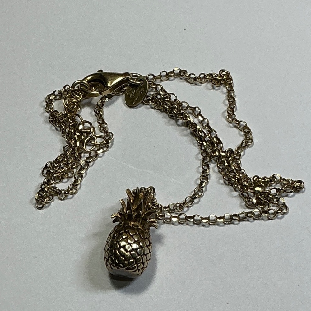 Dyadema Solid Pineapple Pendant W / Adjustable Ch… - image 3